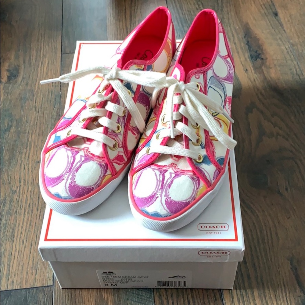 Coach sneakers, Dream C - Pink. Size 8